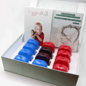 Pachet kit avansat: 12 dispozitive Froggymouth (5S + 5M + 2L) + o carte