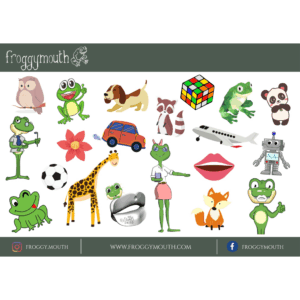 Stickere Recompensă Froggymouth (10 buc)