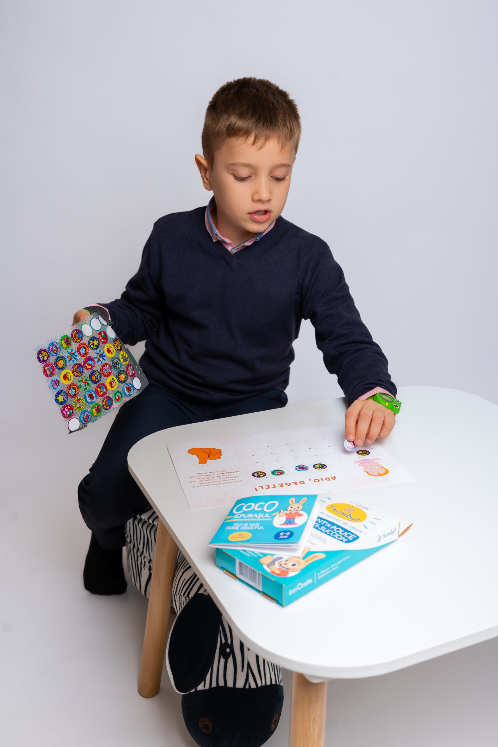 THUMBYE Mănușă anti-supt deget pentru vârsta 6-8 ani - imagine 5