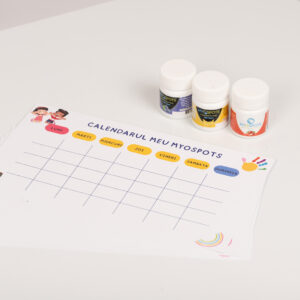 Kit Myospots cabinet (3 arome si un set de 50 de calendare de purtare)