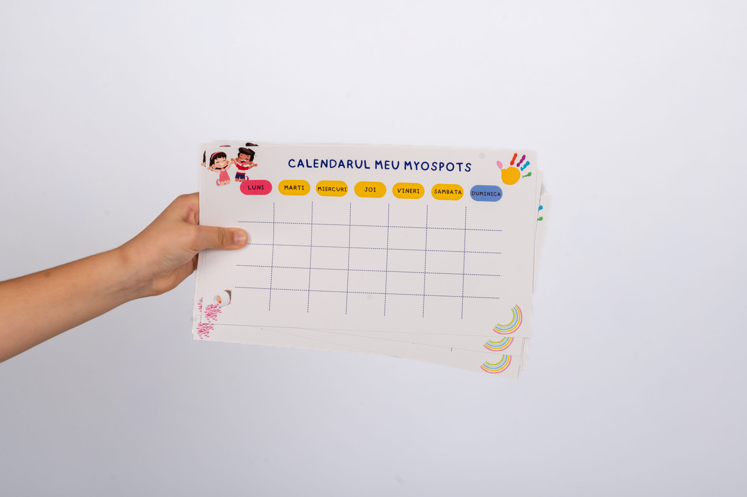 Kit Myospots cabinet (3 arome si un set de 50 de calendare de purtare) - imagine 7